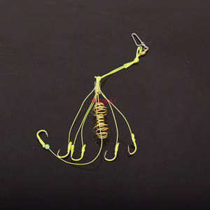 Kit de pêche en mer Green Line Explosion Hook pour gros poissons, avec plusieurs hameçons, pour canne à lancer en eau salée, matériel de pêche. - Product Image 3