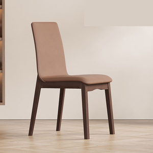 Juego de Sillas de Comedor Modernas y Lujosas para 4, 6 u 8 Personas, para Restaurante, Hotel, <span class=keywords><strong>Cocina</strong></span>, Cafetería, de Cuero, Madera Maciza, Impermeables, Estables, para Interiores, Blancas y Marrones, L010 - Product Image 5
