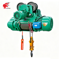 Promotion : Treuil électrique à câble en acier type CD1, vitesse unique, 8 m/min, 3, 5, 8, 10 tonnes, pour la manutention de matériaux