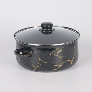 <span class=keywords><strong>Offerta</strong></span> a basso prezzo <span class=keywords><strong>set</strong></span> <span class=keywords><strong>pentole</strong></span> smaltate da 10 pezzi a doppio manico - Product Image 6