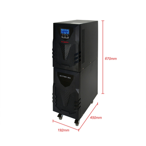 UPS Techfine de 10 Kva 220v, Precio de UPS de 10kva 110v 220v 50hz 60hz, UPS en Línea de Alta Frecuencia - Product Image 5