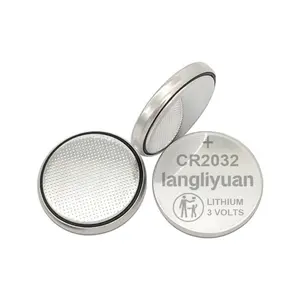 Cr2032 3 V Lithium Muntcel Batterij Cr 2032 Cr2032 3 Volt Lithium Knop Cel Cmos Batterij Met Pin Tab Optioneel