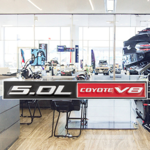 สติกเกอร์ตราสัญลักษณ์ Xtx 5.0L Coyote V8 ทำจากพลาสติก ABS สำหรับแฟนคลับ ตราสัญลักษณ์เครื่องยนต์ 3 มิติ สำหรับรถบรรทุก F-150 GT ปรับแต่งได้ รับประกัน 1 ปี - Product Image 2