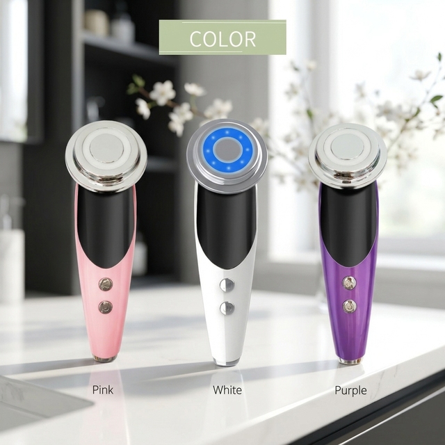 Hot Sell Facial Massager 7-in-1 Multifunctional Skin Lifting Device Microcurrent Face Lifting Beauty Instrument Support Home Use