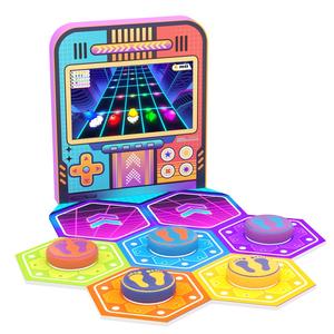 نظام ألعاب القفز التفاعلي مع حصائر استشعار الحركة للملاعب الداخلية ومعدات اللياقة البدنية متعددة اللاعبين - Product Image 1