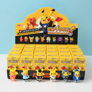 Coffret cadeau porte-clés figurine Pokémon magique avec contenu surprise - Pendentif <span class=keywords><strong>Pikachu</strong></span>, peluche en boîte, mignon et charmant - Product Image 2