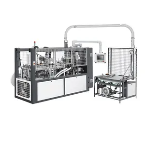 Produksi cangkir kertas Indonesia suku cadang Brasil daya Afrika mesin pembuat cangkir kertas kaca