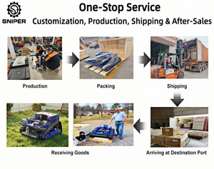 Cortadora <span class=keywords><strong>de</strong></span> Césped Profesional para Campos <span class=keywords><strong>de</strong></span> Golf, Operada a Distancia, con Orugas, para un Acabado <span class=keywords><strong>de</strong></span> Césped Impecable - Product Image 4