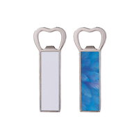 Nouvelle conception Sublimation bière ouvre-bouteille vierge pour cadeau promotionnel