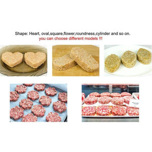 Machine automatique commerciale pour la fabrication de galettes de hamburger, équipement de formage de galettes de viande pour usage en restaurant - Product Image 5
