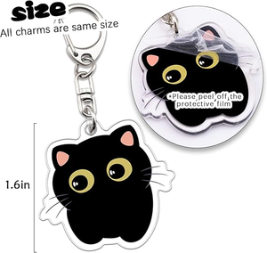 Artículos Promocionales de Moda, Llavero de Acrílico Transparente, Ligero, Impermeable, Impresión Digital Personalizada para Accesorios de Automóvil - Product Image 4