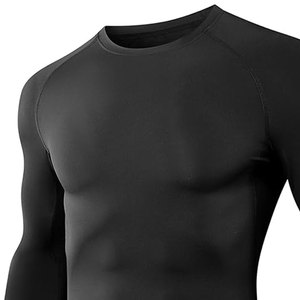 Chemises de compression pour hommes, légères, coupe classique, tricotées, couleur unie, haute qualité, écologiques - Product Image 4