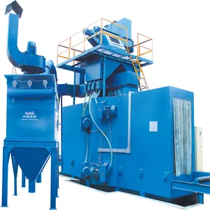 HGP Dust Cleaning H Beam Shot Blasting Machine Container / Bottle Cleaning Manufacturing Plant Deflashing Degreasing Burnishing