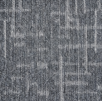Dalles de moquette modulaires carrées commerciales 50x50cm, support non-tissé, nylon résistant aux taches, antistatique, pour sols de lieux de travail