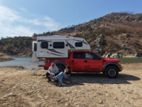 Camper pour pick-up tout-terrain pour les voyages en rive et en montagne