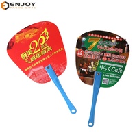 Promotion personnalisée, matériaux respectueux de l'environnement de haute qualité vente chaude ventilateur publicitaire portable, pour la promotion