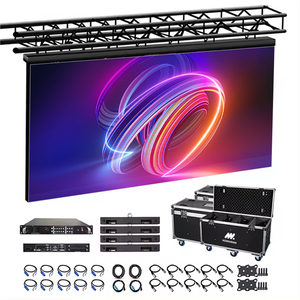 Pixel p3.9 trong nhà đầy đủ màu sắc màn hình LED hiển thị DJ gian hàng hội trường đám cưới sân khấu cho thuê bức tường video - Product Image 1