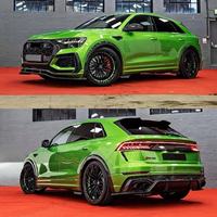 Kit de carrosserie de Style ABT en Fiber de carbone de haute qualité lèvre avant diffuseur arrière becquet sourcil de roue pour Audi RSQ8