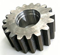 Grande usine de fabrication d'équipements miniers OEM |   Engrenage de transmission robuste de grande taille usiné CNC pour broyeur à billes et équipement cimentier
