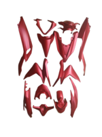 Carénages de moto pour Honda Click V2 & VARIO Series 125/150 Body Cover Pièces de garniture en plastique Personnalisation des couleurs personnalisées