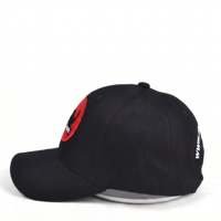 Casquette de baseball unisexe vintage à 6 panneaux avec emblème imprimé en relief, logo personnalisé, détail nœud, style sportif urbain, ajustée et à visière incurvée