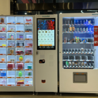 Distributeur automatique de casiers multi-options personnalisable Boîte mystère européenne vendant des fleurs