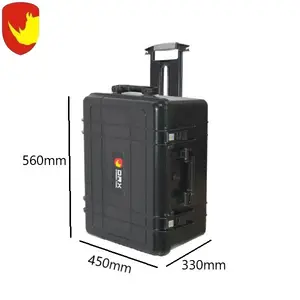 Hard Plastic Cases TOP EPC018-2B Hardcase Watertight With Foam Easy Carry High Impact Plastic Camera Case