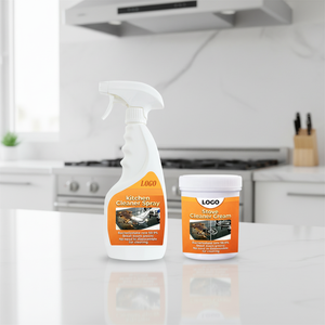 Kit de nettoyage pour cuisinière électrique sur mesure, liquide non abrasif, polissant puissant pour plaques de cuisson, dégraissant puissant pour brûleurs de cuisinière - Product Image 3
