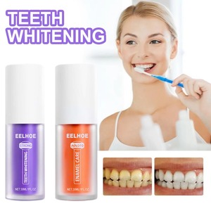 Pasta Dental Blanqueadora <span class=keywords><strong>V34</strong></span> con Sabor a Menta para Adultos, Marca Privada Natural, Empaque en Caja para Uso Doméstico, Corrector de Color, Blanqueamiento Dental - Product Image 6
