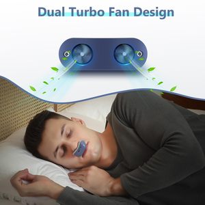 Appareils électriques anti-ronflement Dispositif anti-ronflement à double vortex Ventilateur efficace de prévention du ronflement - Product Image 6