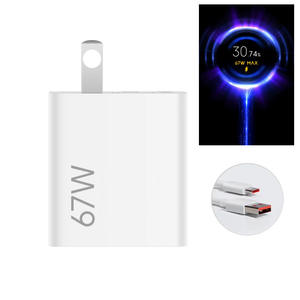Cargador súper rápido USB portátil de 120W y 67W, enchufe de pared de la UE y EE. UU., adaptador de corriente de carga Turbo con Cable 6A tipo C para <span class=keywords><strong>Xiaomi</strong></span> 13 14 - Product Image 1