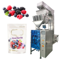 Equipo de Pesaje Lineal para Envasado de Frutas Congeladas, Smoothies, Mezclas de Frutas, Edamame, Verduras Congeladas, Guisantes, Maíz y Otros Alimentos Congelados