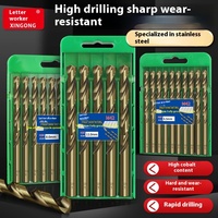 Forets électriques multifonctionnels à haute teneur en cobalt M42 Acier extra dur Moulin en alliage d'acier au carbone Foret hélicoïdal à tige droite Daquan