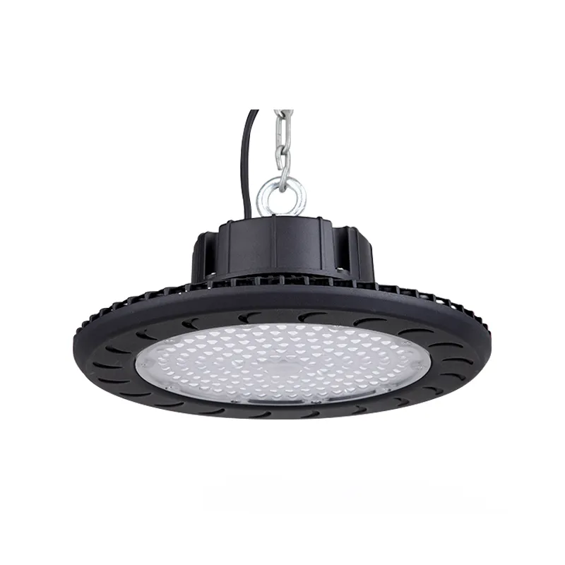 Lampu Industri Aluminium Lampu Highbay Led Ufo untuk Gudang dengan Led Merek Kecerahan Tinggi 6500K