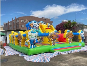 Château gonflable Octonauts de haute qualité avec trampoline de saut d'amusement géant pour parc en plein air enfants jouent - Product Image 3