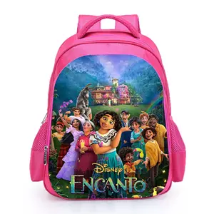 Encanto Backpack Oxford Cloth School Bag For Teenage Girl Children Kawaii Anime Backpacks Travel Fashion Knapsack Bag