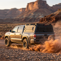 Auvent de benne rigide en alliage d'aluminium de 1,5 m pour Toyota, universel, étanche, installation sans perçage pour véhicules 4x4