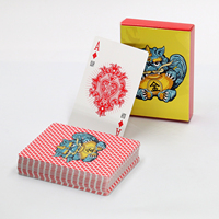 Cartes à Jouer de Poker Personnalisées en Gros d'Usine, Conception OEM, PVC/Papier, Imperméables, Blanches, à Imprimer, Format Deck
