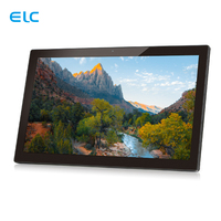 Tablet PC Rockchip RK3288 de 14 Pulgadas con Cuatro Núcleos, Wi-Fi, Puertos POE RJ45, Pantalla Táctil Capacitiva de 10 Puntos, Señalización Digital Android