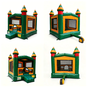 Château gonflable en PVC durable avec une zone de saut spacieuse pour les entreprises de planification et de location d'événements professionnels - Product Image 2