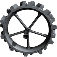 Ban Baja YHS ROCKWAY 1600*100mm untuk Penyemprot Pertanian Canggih, Roda Besi Tinggi untuk Traktor Kubota, Finishing Hitam, Garansi 2 Tahun