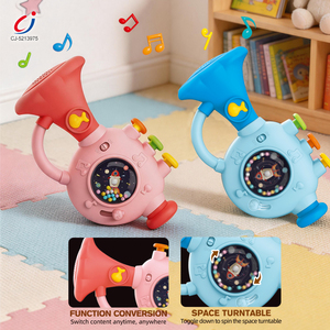 Jouet <span class=keywords><strong>Trompette</strong></span> Magique Lumineuse Musicale Sensorielle en Plastique pour Bébé Chengji - Jouet d'Éveil et d'Éducation Précoce pour Enfants - Product Image 3