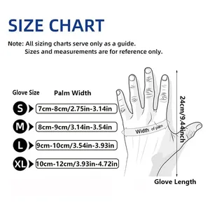 Gants en nitrile jetables bleus, 20/50/100 pièces, pour la maison, la cuisine, le salon, le nettoyage, la coiffure, les outils de lavage de voitures - Product Image 2