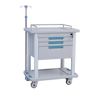 Tùy Chỉnh Xe Y Tế Truyền Xe Đẩy Khu Vực Tách Lưu Trữ Ngăn Kéo IV Truyền Giỏ Hàng Cho Bệnh Viện - Product Image 3