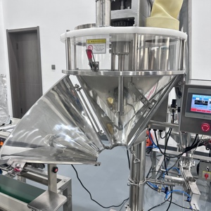 Vul <span class=keywords><strong>Auto</strong></span> 5-5000G <span class=keywords><strong>Semi</strong></span>-Automatische Tarwe Bananenmeel Vijzel Vulmachine - Product Image 4