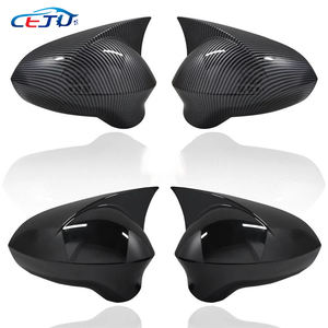 Cubiertas de Espejo Retrovisor Estilo M con Apariencia de Carbono en ABS Negro Brillante para <span class=keywords><strong>Seat</strong></span> <span class=keywords><strong>Leon</strong></span> Cupra R Copa MK2 Ibiza <span class=keywords><strong>FR</strong></span> SC ST <span class=keywords><strong>MK4</strong></span> 2008-2012 - Product Image 2