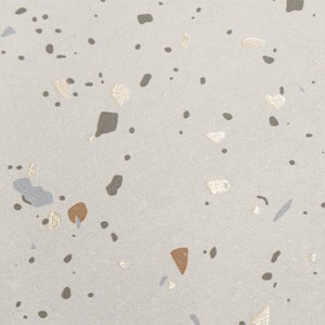 Baldosa de terrazo color crema Lucca de 60x60 cm para uso en pisos y paredes - Product Image 2