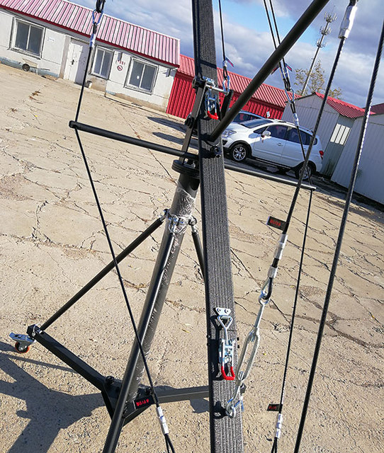 7.6m Camera Jib Crane With Faster Install Snap-fit Arm Design