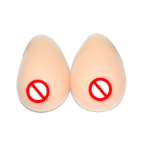 Prothèses mammaires en silicone de grande taille, forme ronde, faciles à porter
