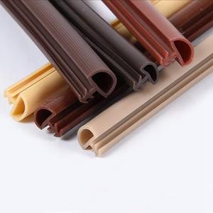Co-extrusión Flexible PVC TPE TPV Sellos de tira de goma de <span class=keywords><strong>silicona</strong></span> para puertas de madera Ventanas de aluminio Procesamiento de corte <span class=keywords><strong>personalizado</strong></span> - Product Image 3